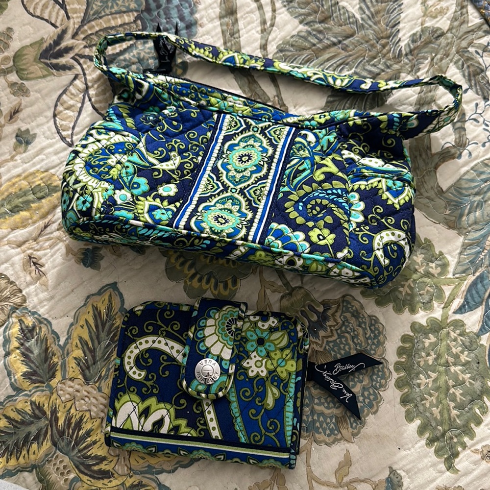 Vera Bradley Purse & Wallet set